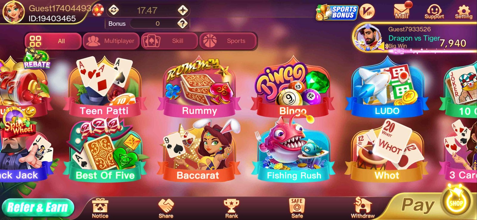 Rummy Modern 777 APK Download - Get Rs.51 Cash Bonus